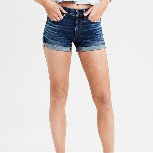 AE Ne(XT) Level Denim Midi Shorts - Picture 2 of 3
